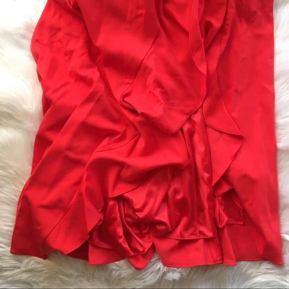 JAY GODFREY red gown dress size 6 medium NWT - Picture 4 of 5